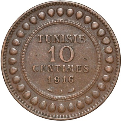 Tunezja 10 centymów 1916