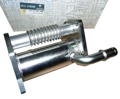 Радиатор выхлопных газов egr renault laguna iii 1.5dci оригинал 147359714r фото №1