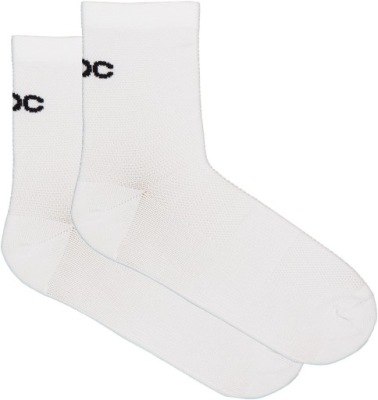 Skarpety rowerowe POC Cadence Road Air Socks białe - L