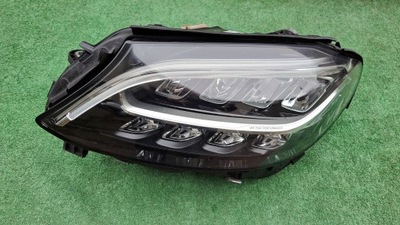 MERCEDES C-KLASA W205 РЕСТАЙЛ FULL LED (СВЕТОДИОД ) ФАРА ПЕРЕДНЯЯ