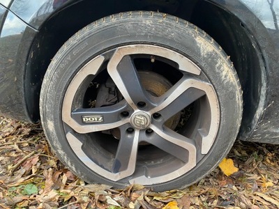 LLANTAS RUEDAS NEUMÁTICOS 225/45/17 AUDI OPEL ZAFIRA B TAPACUBOS DOTZ HANZO 5X115 JUEGO  