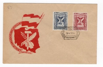 FDC FI 709 - 710 R. 1954