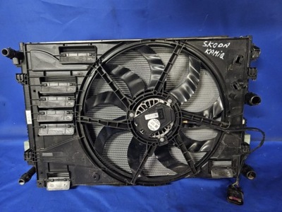 Комплект радиатор вентилятор skoda kamiq 1.5 tsi фото №1