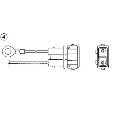 ЗОНД ЛЯМБДА NGK 1822 