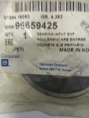 96659425 подшипник chevrolet фото №1