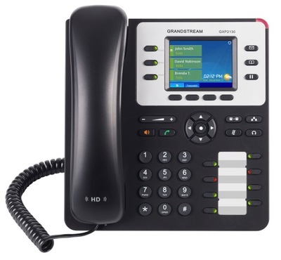 Telefon Przewodowy Grandstream GXP2130 SIP PoE HD