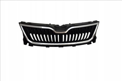 Skoda rapid 11- решітка радіатора решітка радіатора решітка czarna хром фото №1