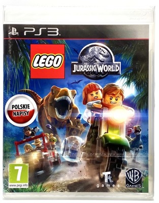 LEGO JURASSIC WORLD PL / NOWA / PS3 / PO POLSKU