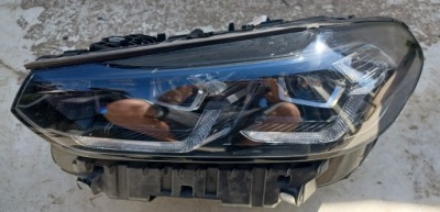 Фара bmw x3 x4 g01 g02 рестайлинг  full led черная 5a29205-07ll фото №1