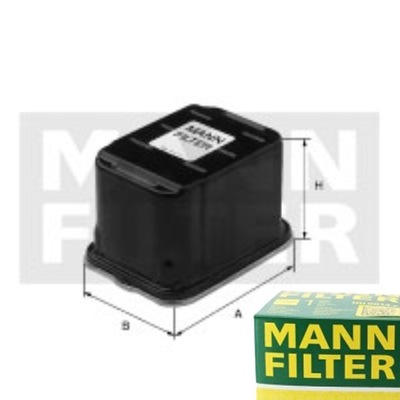 FILTRO COMBUSTIBLES MANN-FILTER WK13002  