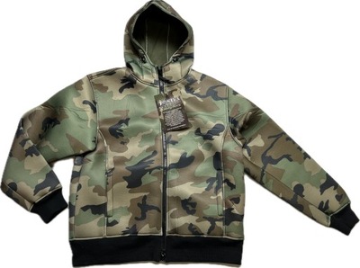 US FOSTEX BLUZA POLAROWA Z KAPTUREM WOODLAND L NOWA