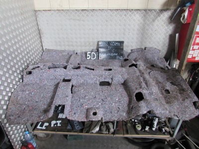 Шумоізоляція обшивка підлога 13379097 opel corsa d 11-14 r. фото №1