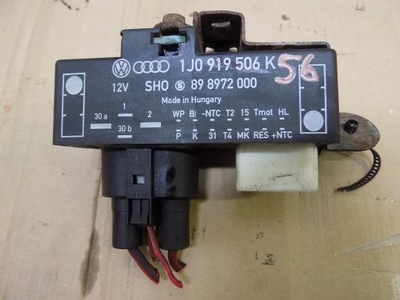 Seat leon i 1 блок керування вентиляторів 1j0919506k фото №1