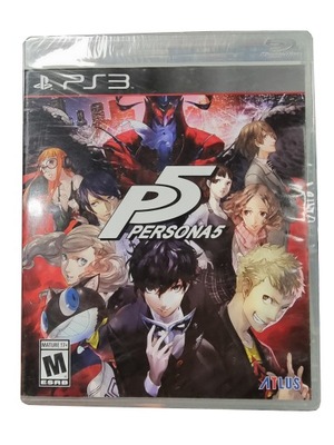 PERSONA 5 PS3 NOWA W FOLII 3xANG