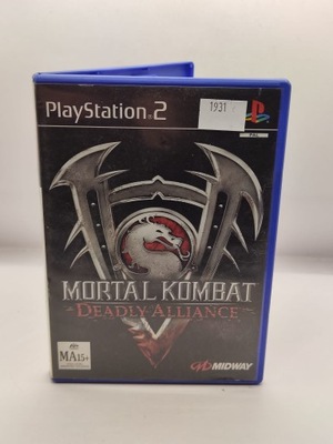 Mortal Kombat: Deadly Alliance 3XA Sony PlayStation 2 (PS2)