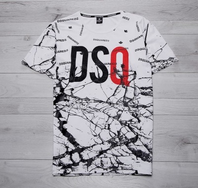 DSQUARED T-SHIRT BAWEŁNA r XL