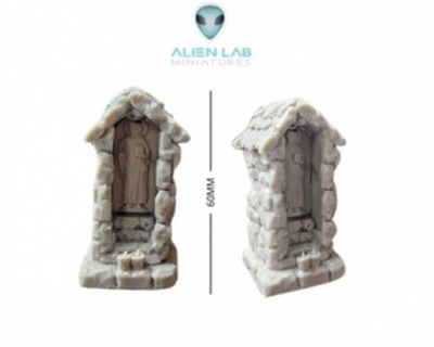 Alien - Roadside Shrine for 28mm Miniatures Gaming [Resin] 24H