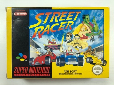 Gra Street Racer Nintendo SNES
