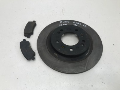 Kia niro ii ev 2024 диск диск гальмівна задня задня 284mm фото №1