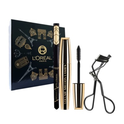 Zestaw prezentowy Loreal: tusz Volume Million Lashes, eyeliner + GRATIS