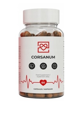 Suplement diety PLT Corsanum głóg kapsułki 60 szt.