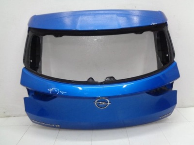 Opel grandland x крышка багажника задняя задняя без оснащения 17-21r фото №1