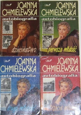 Autobiografia tom 1- 4 Joanna Chmielewska