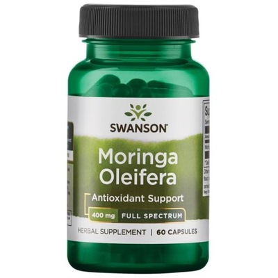 Swanson Moringa oleifera 400 mg 60 kaps.
