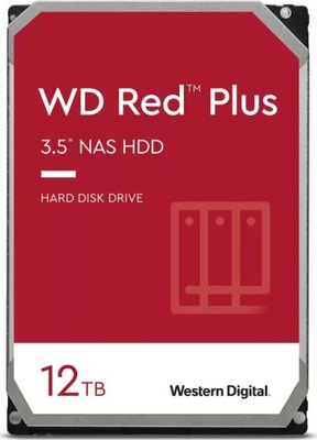 Dysk twardy Western Digital WD120EFBX WD Red Plus 12TB SATA III 3,5"