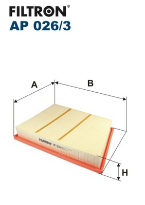 FILTRON AP 026/3 FILTRO AIRE  