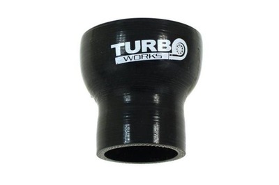 REDUKCIJA TIESI SILIKONINĖ TURBOWORKS BLACK 57-83MM TUNING SPORT 