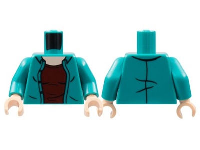 Lego Nowy Tors Dark Turquoise Sweter Claire Dearing 973pb4757c01