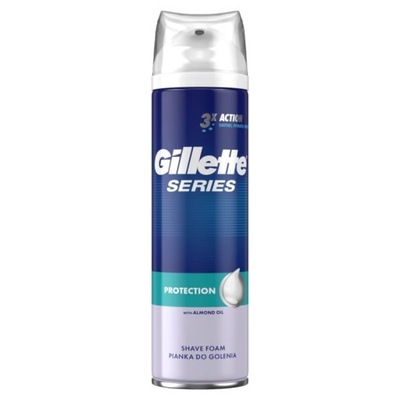 GILLETTE Pianka do Golenia Series Protection 250ml