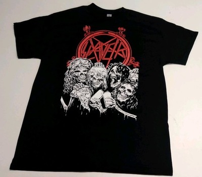 SLAYER Skulls thrash metal koszulka r XXL