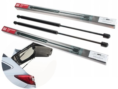 Kia rio iii хетчбек 2011-2016 амортизатори кришки багажника задня 2szt фото №1