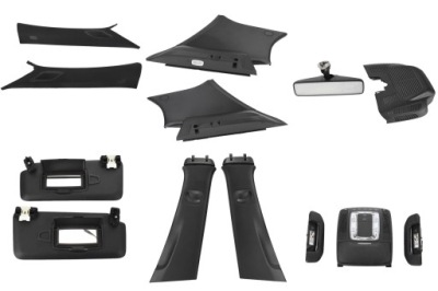 Обшивка стійок перед задня ручки дзеркало mercedes benz a w177 hb amg фото №1