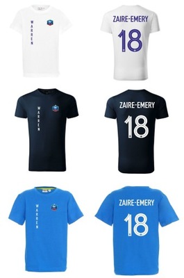 Koszulka Francja WARREN ZAIRE-EMERY 18 jr
