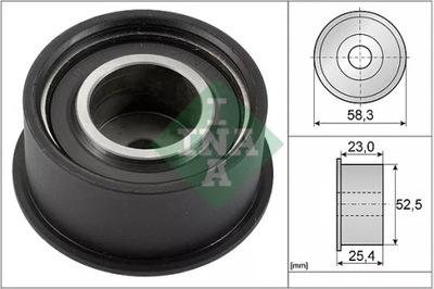 INA 532 0034 10 ROLLO KIERUNKOWA / PROWADZACA, CORREA DISTRIBUCIÓN  