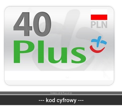 Doładowanie Plus 40 zł