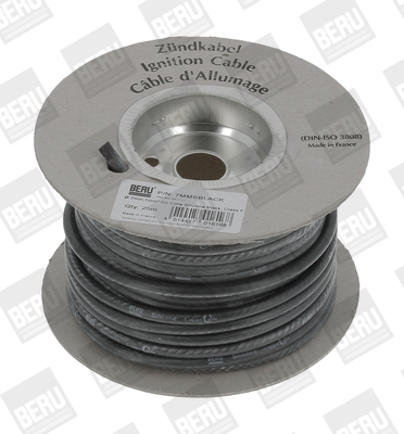 Шланг запалювання beru 7mmsblack фото №1