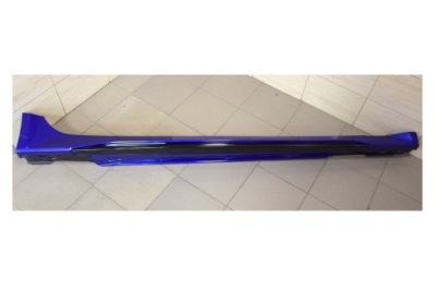 Audi rs7 c8 18-r. 4k правый порог молдинг накладка фото №1