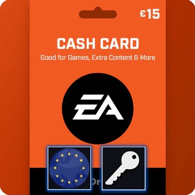 EA Origin 15 EUR Gift Card Europa Klucz