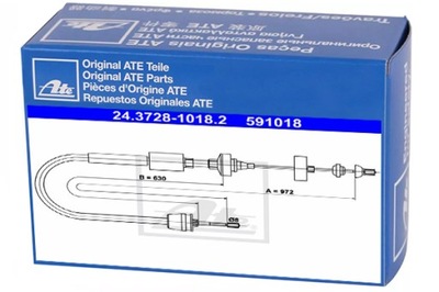 CABLE CONJUNTO DE EMBRAGUE RENAULT MEGANE 1.4I 1.6 1.9 DT 2.0  