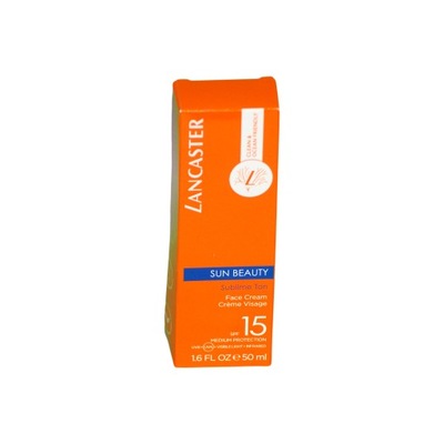 LANCASTER SUN BEAUTY SPF 15 do opalania twarzy 50m