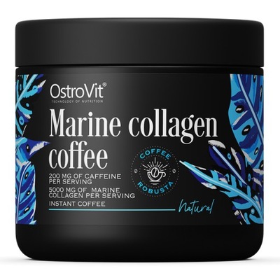 OstroVit Kawa z kolagenem morskim 150 g Kremowe Wafle