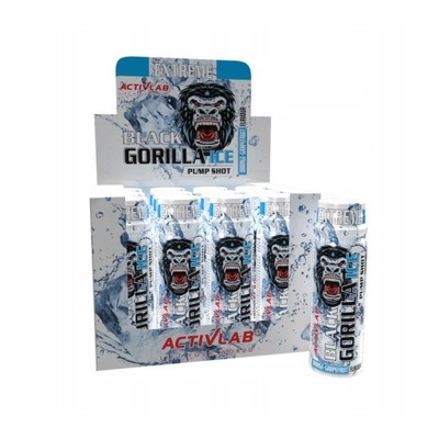 Activlab Gorilla Shot 12x 80ml Pompa Bez Kofeiny