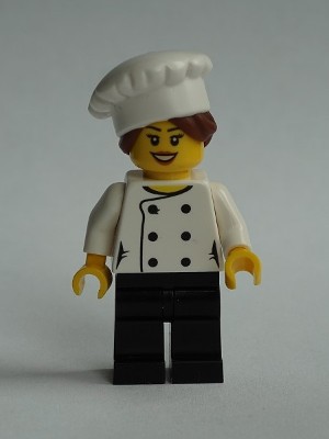 Lego City chef026 Kucharz FIGURKA U