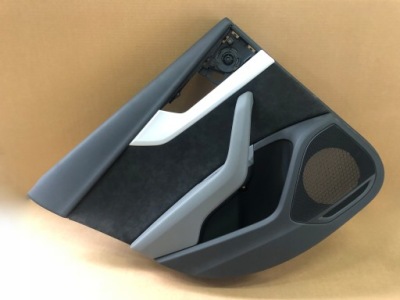 Audi a4 8w b9 обшивка двері лівий задня шкіра фото №1