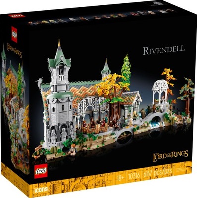 LEGO LORD OF THE RINGS 10316 RIVENDELL