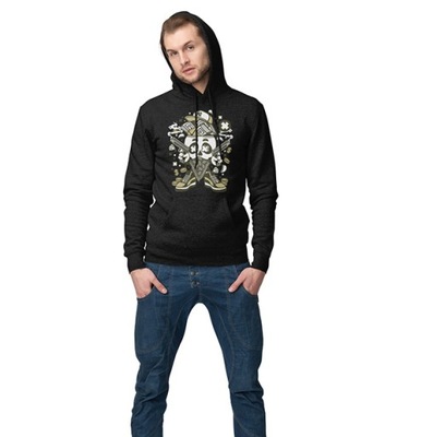 BLUZA Z KAPTUREM VEXEL SKULL GANGSTER